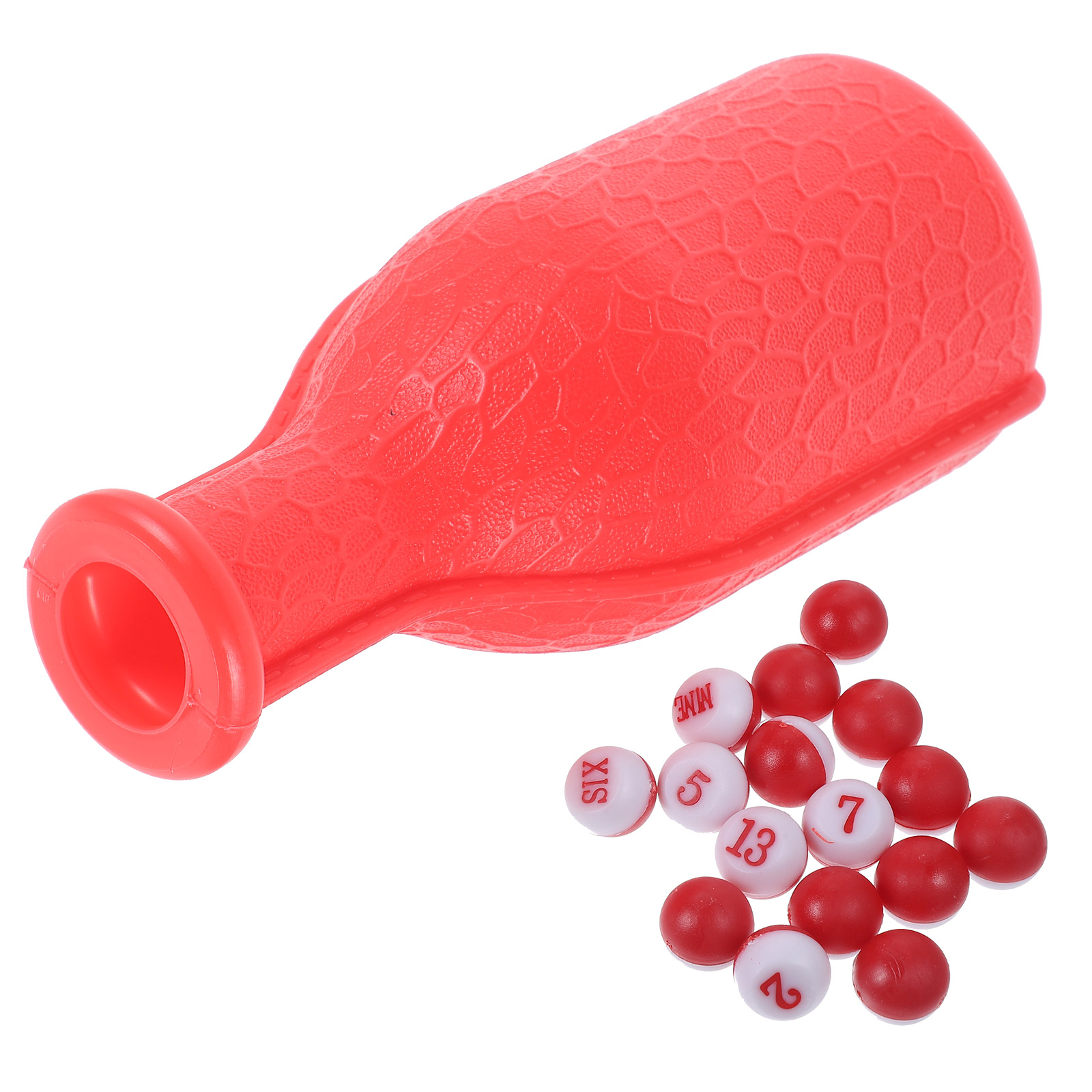 Billiard Accessories Plastic Pool Bottle Toy Party Dice Props Snooker Toys Balls Set Shaker