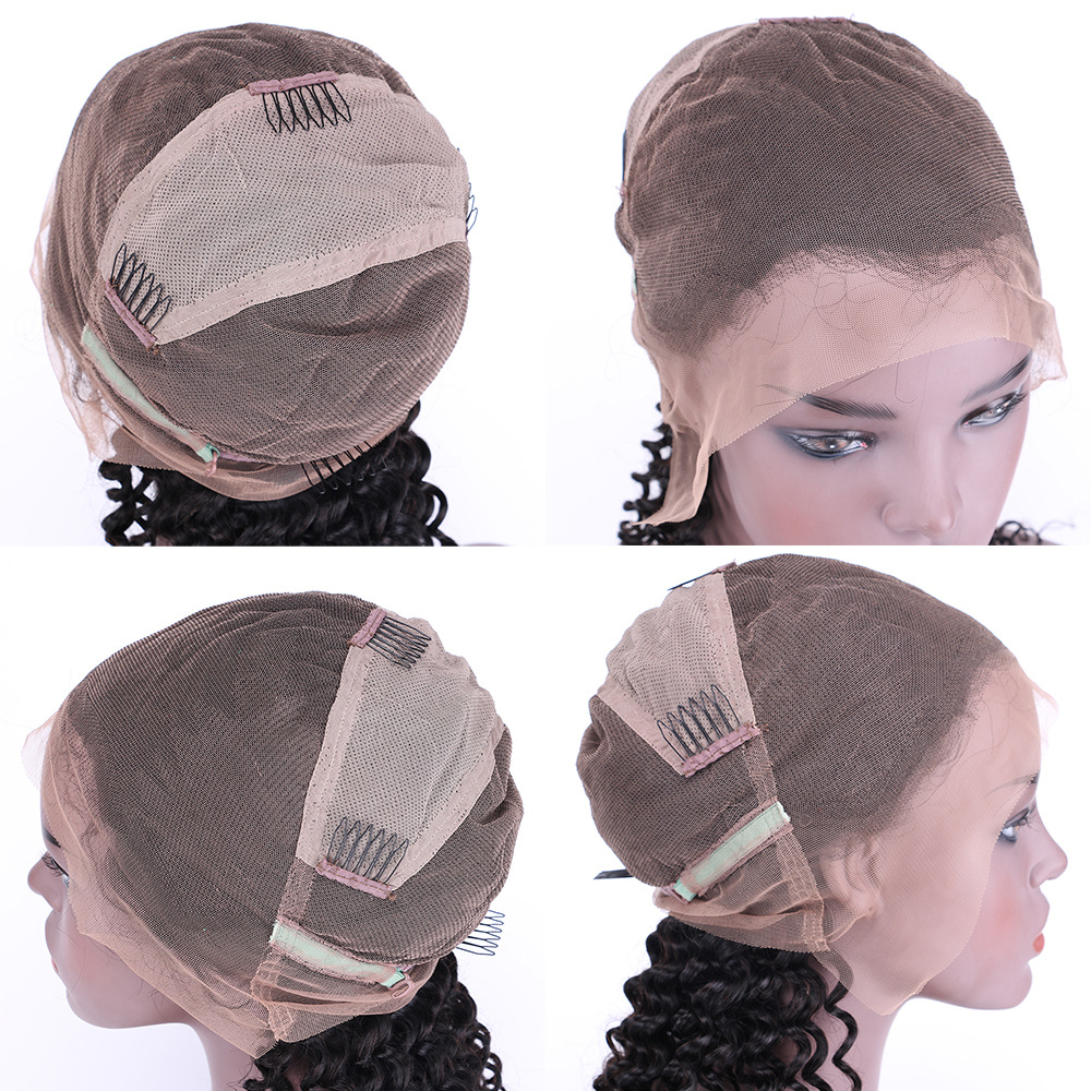 Kinky Straight Wig Full Lace Human Hair Wigs for Black Women 250 Density U Part Wig Yaki Full Lace Wig Lace Front Wigs EverBeauty