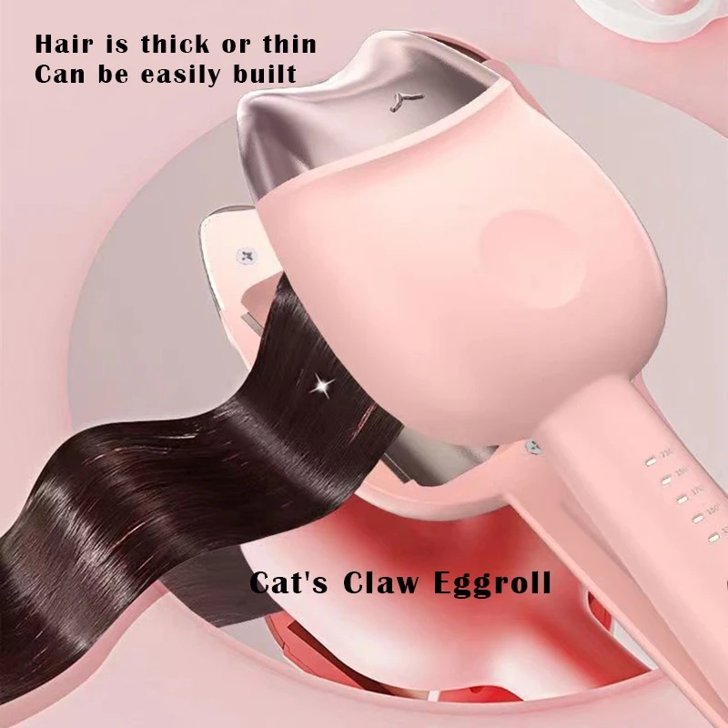 32mm Cat Ear 2 Barrels Ceramic Curling Irons Egg Rolls Hair Curler For Perm Mini Hair Crimper Curling Hair Styling Tools
