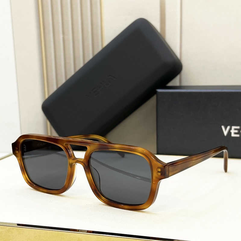 Top Quality VEHLA Sunglasses Designer Men Women Sun Glasses Super Star Driving Sunglass for Ladies Fashion Eyeglasses With Box DIXIE SIZE 53-17-140 Fr
