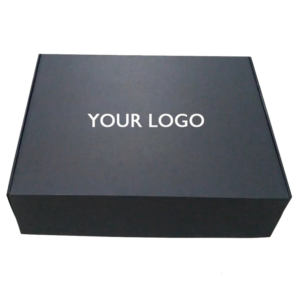 Custom Printed Gift Boxes with Corrugated Mailer box Packaging for Small Businesses Clothing Hair 240626