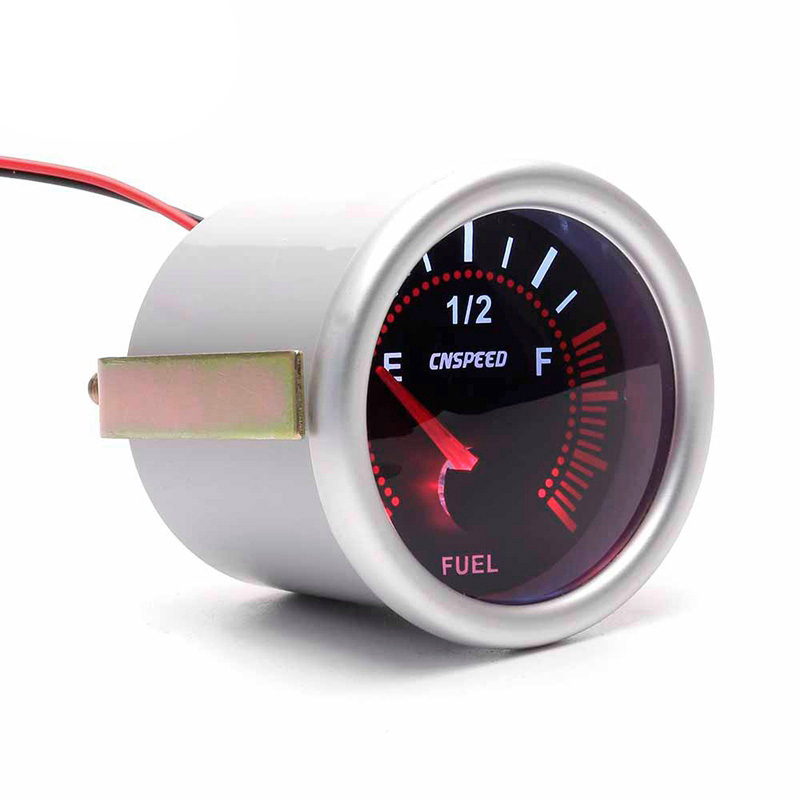 CNSPEED 2Inch 52Mm Fuel Level Gauge Car Meter With Fuel Float Sensor Automotive Gauges 12V Universal Car