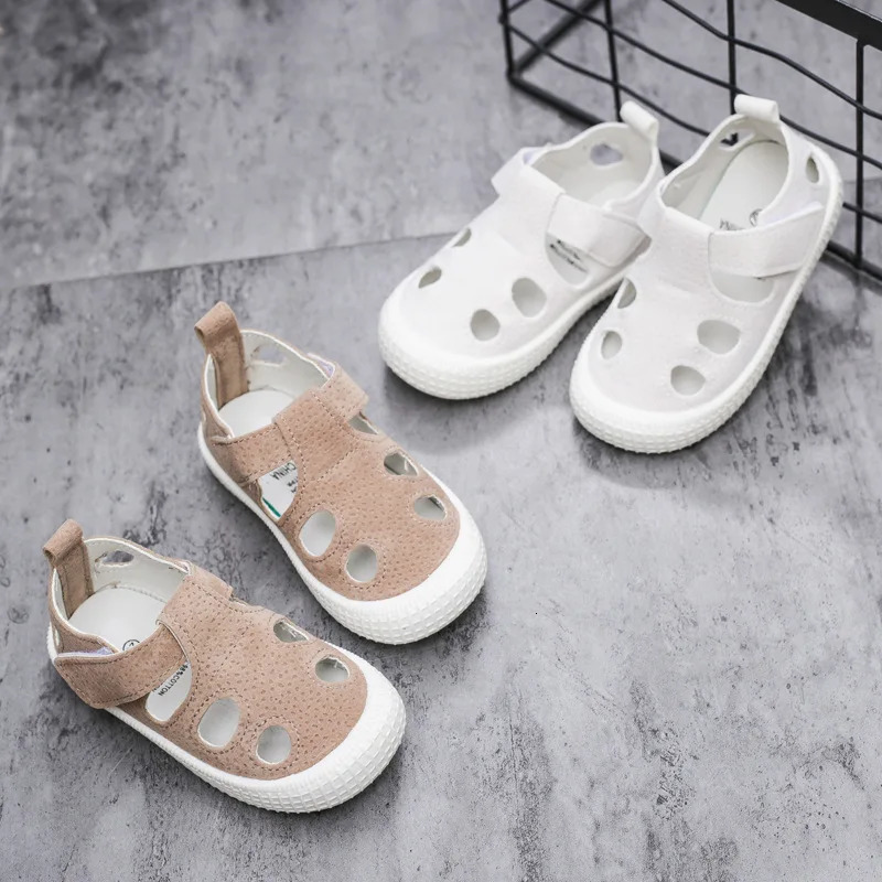 Kids Sandals Summer Girls Boys Cut Out Sneakers Breathable Children Sports Shoes Closed Toe Baby Toddlers Beach Sandalias Flats 240625