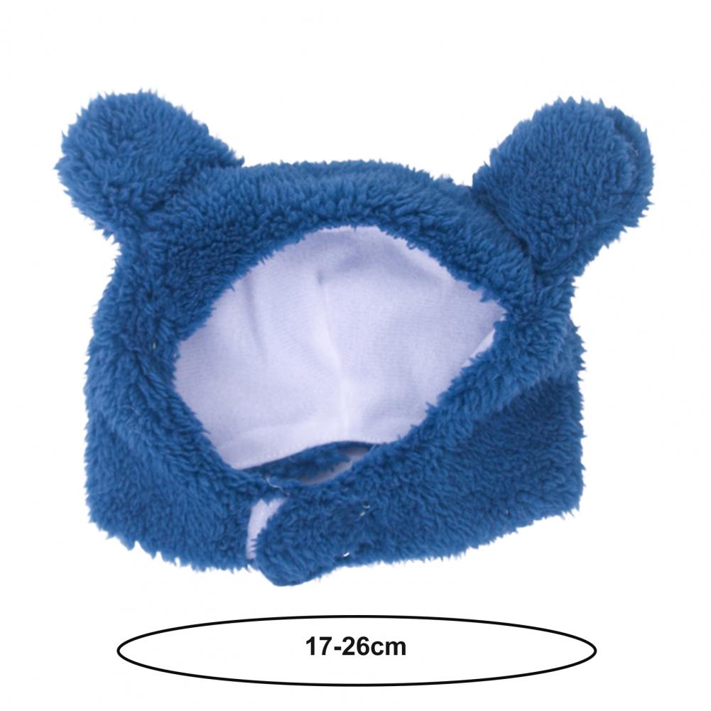 Pet Cartoon Hat Stylish Polar Fleece Cat Headwear Cat Headwear Pet Dog Winter Warm Hat Decor Pet Accessories