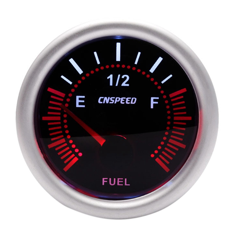 CNSPEED 2Inch 52Mm Fuel Level Gauge Car Meter With Fuel Float Sensor Automotive Gauges 12V Universal Car