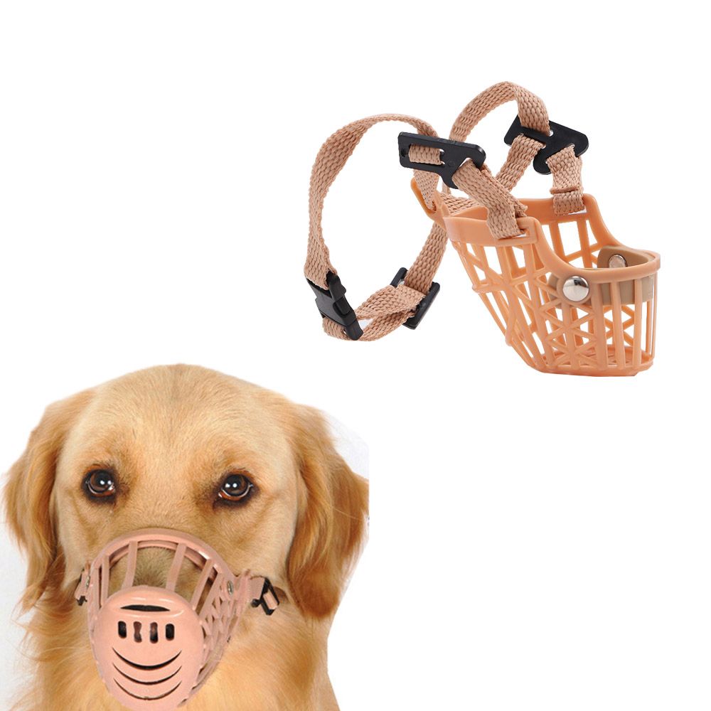 Safety Plastic Anti Stop Bite Bark Mesh Pet Dog Muzzle Pet Supplies Dog Mask Mouth Grooming