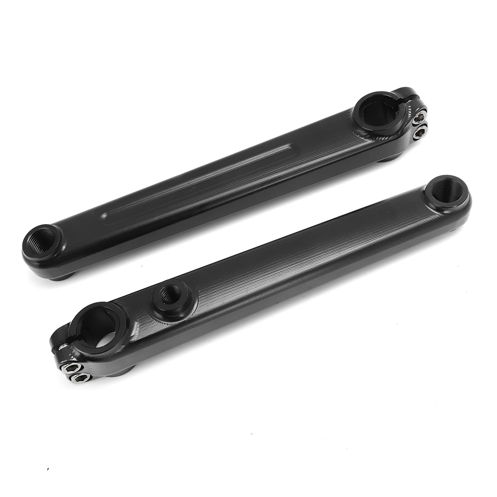 1pc Cranks BMX Crank Arms BMX 3-piece Cranks 175 mm Chrome Old School