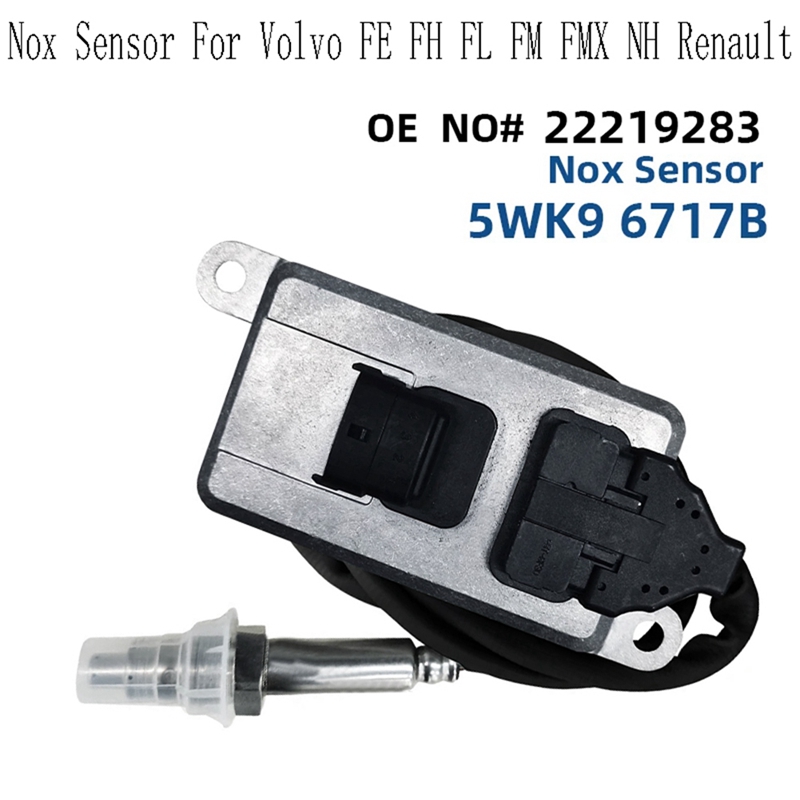 5WK96717B Nitrogen Oxide Sensor For Volvo FE FH FL FM FMX NH Renault Exhaust Gas Oxygen Sensor 22219283