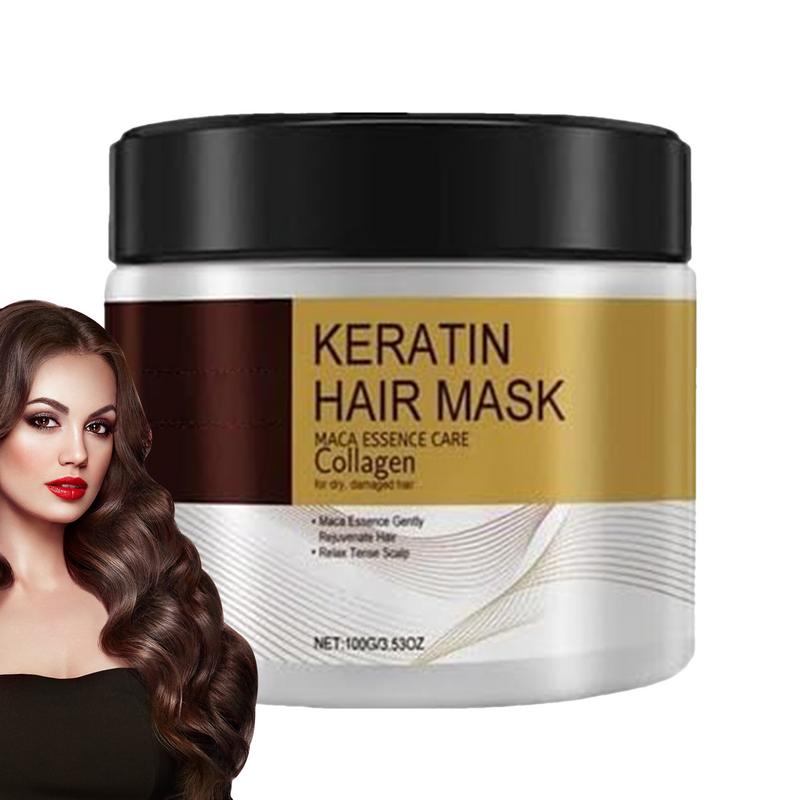 100g Moisturizing Hair Mask Deep Moisturizing Nourishing Repair Hair Mask Frizz Control Hair Conditioner for Damaged Hair