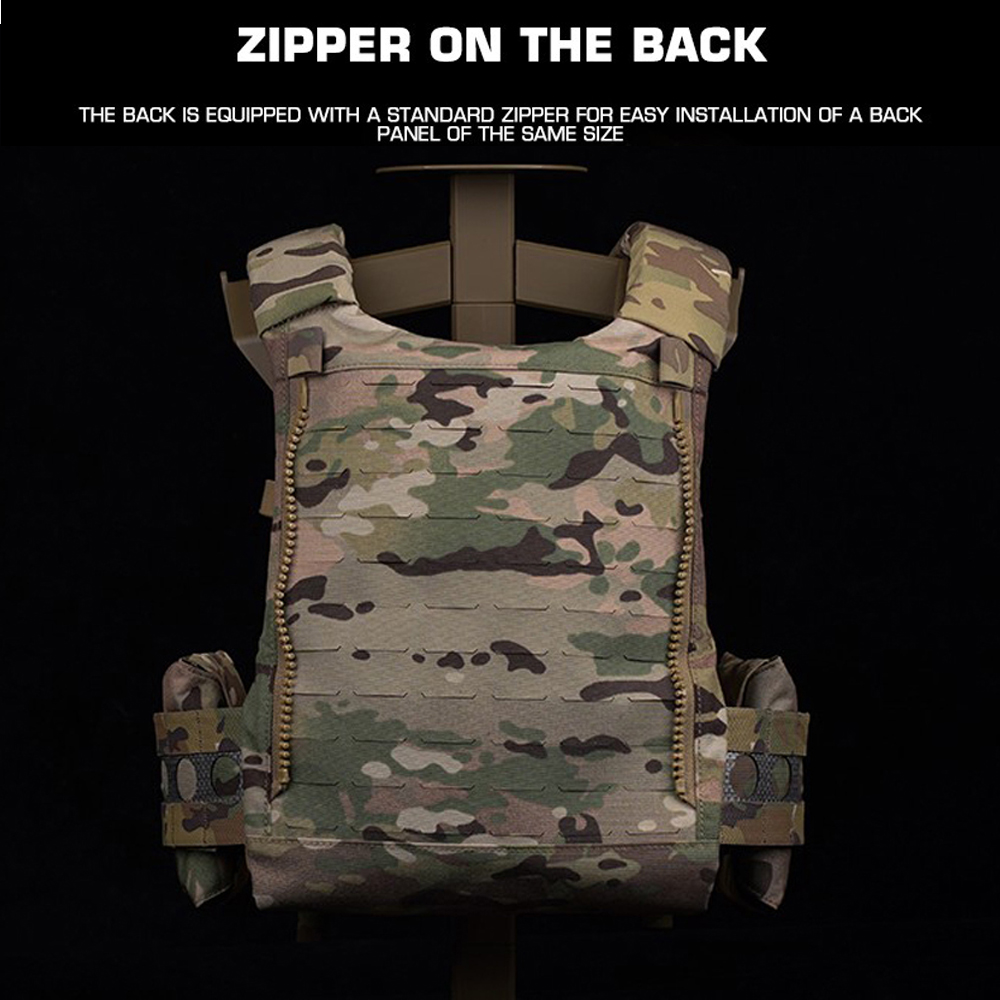 Tactical Vest Ferro FCPC V5 Plate Carrier MOLLE Hunting Military Vest Back Panel Supplement Pouch Airsoft Shooting Body Armor