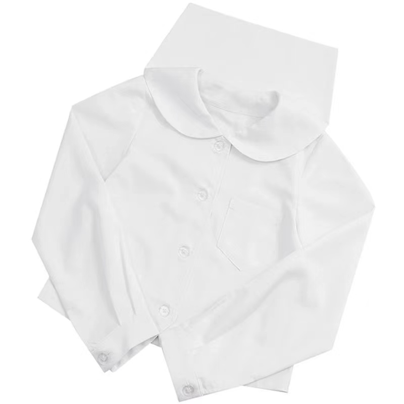 2021 Japanese School Short Sleeve White Sailor Suit T-shirt Sapporo Lapel Kanto Kansai Lapel Nagoya Lapel JK Uniforms Basic Tops