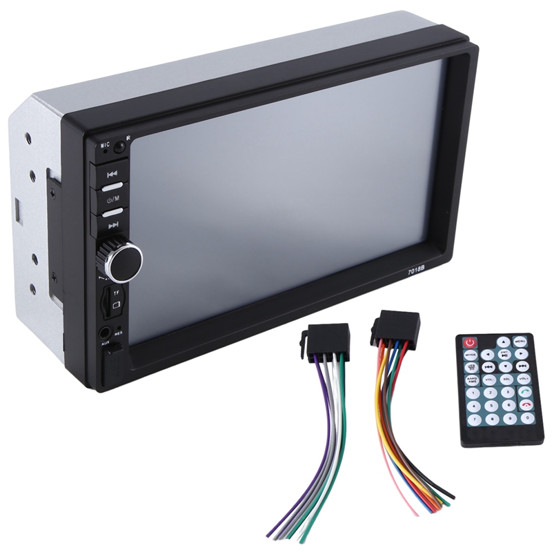 7018B Car MP5 Player Car Radio Audio Player Touch Screen Universal Car Replacement