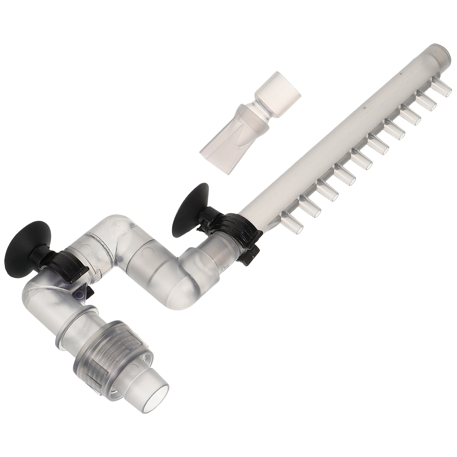 Fish Tank Pipe Fittings Aquarium Pump Inlet Outlet Water Tubes Unique Filters Small for Inflow Large