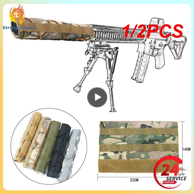 1/2PCS Air Airsoft Suppressor Cover Air Shooting Silencers Mufflers Protectors