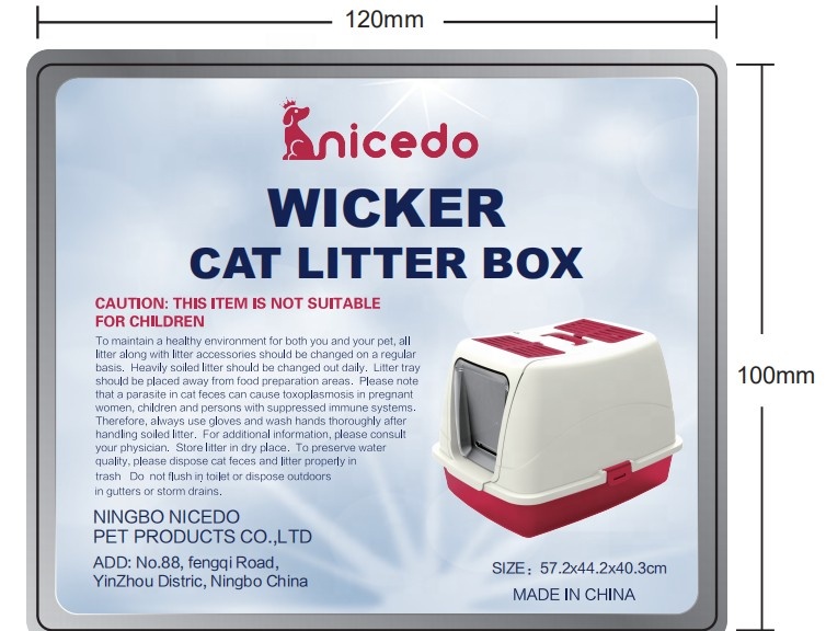 automatic self-cleaning cat litter box , cat cage trap, cat toilet training