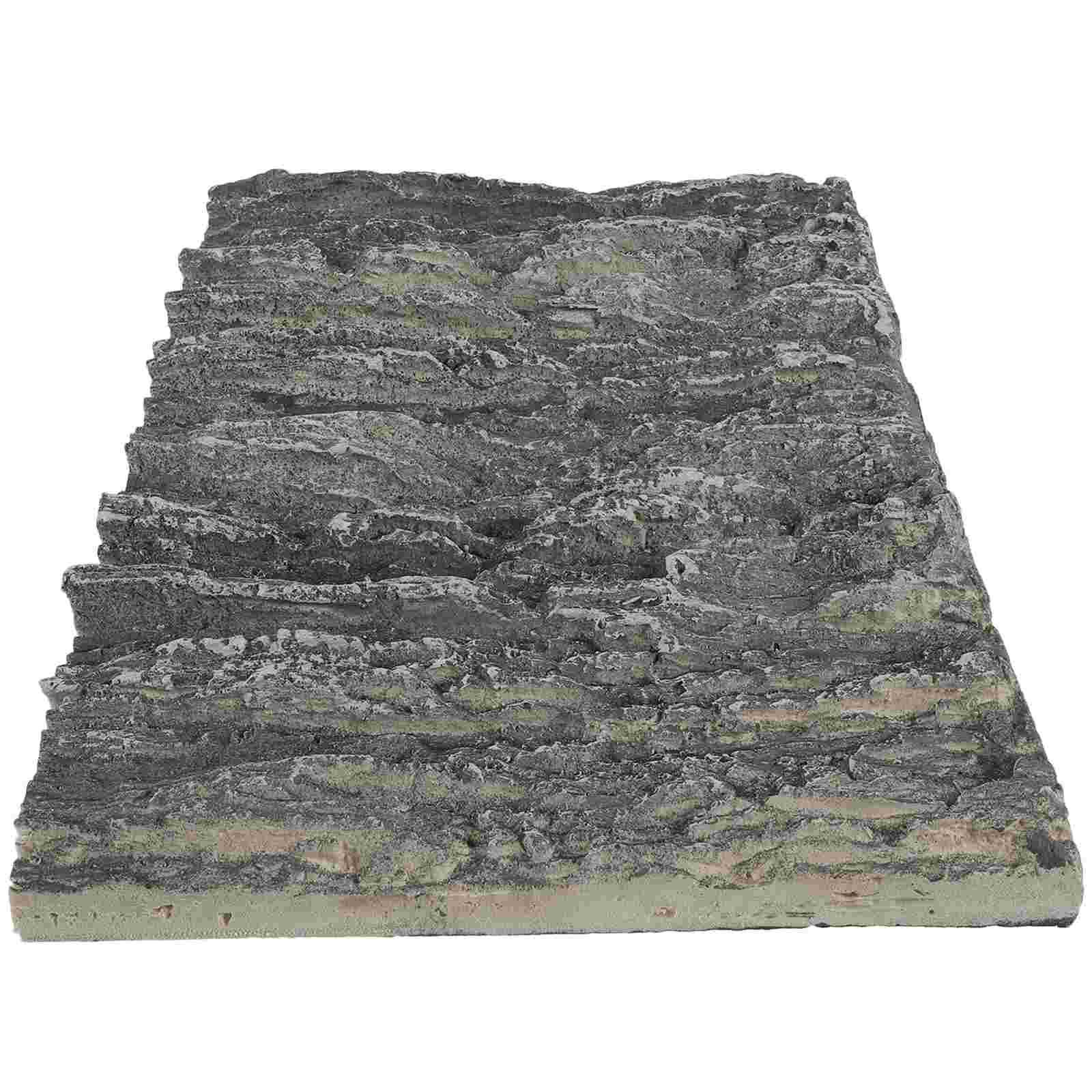 Terrarium Background Rock Aquarium Backgrounds Reptile for Turtle Tank Decorative Landscape Photography