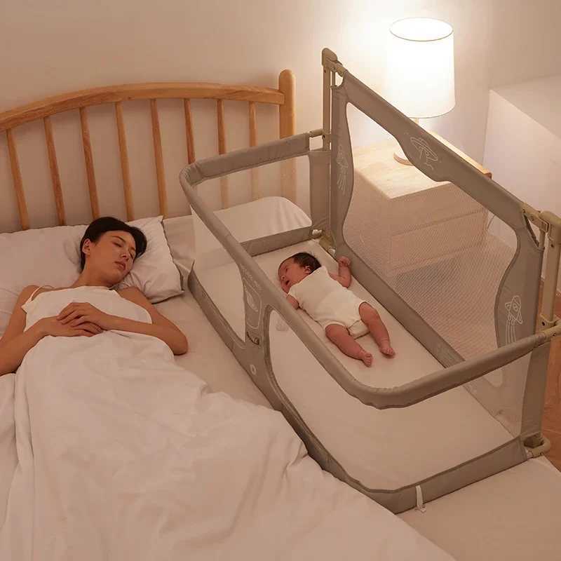 Baby Cribs IMBABY Bed Guardrail Liftable Crib Safety Rails 3 in 1 Baby Safety Bed Barrier Multi-function Bumpers for Childrens Bed Fence WX