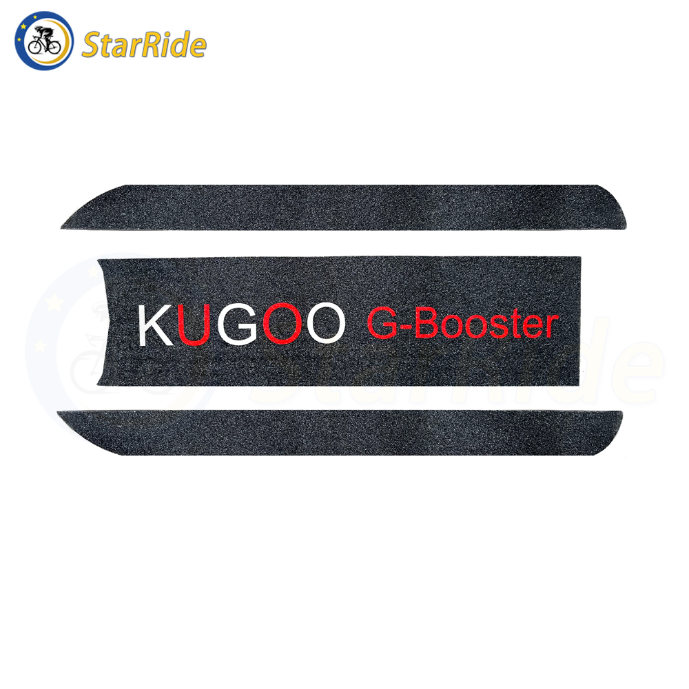 Original Foot Pad for KUGOO G-Booster Electric Scooter Parts Skateboard Non-slip Sandpaper Body Sticker Replacement Accessories