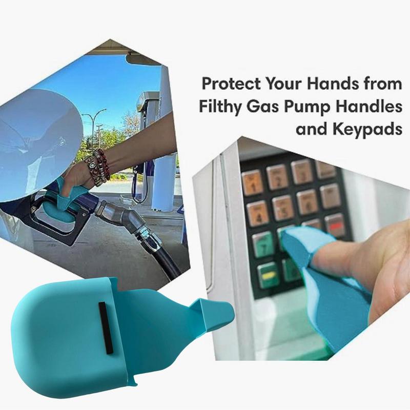 Magnetic Fueling Gloves Silicone Reusable Store Magnetic Gloves Durable Apply To Fuel Grip Mitts Filling Automobile accessory