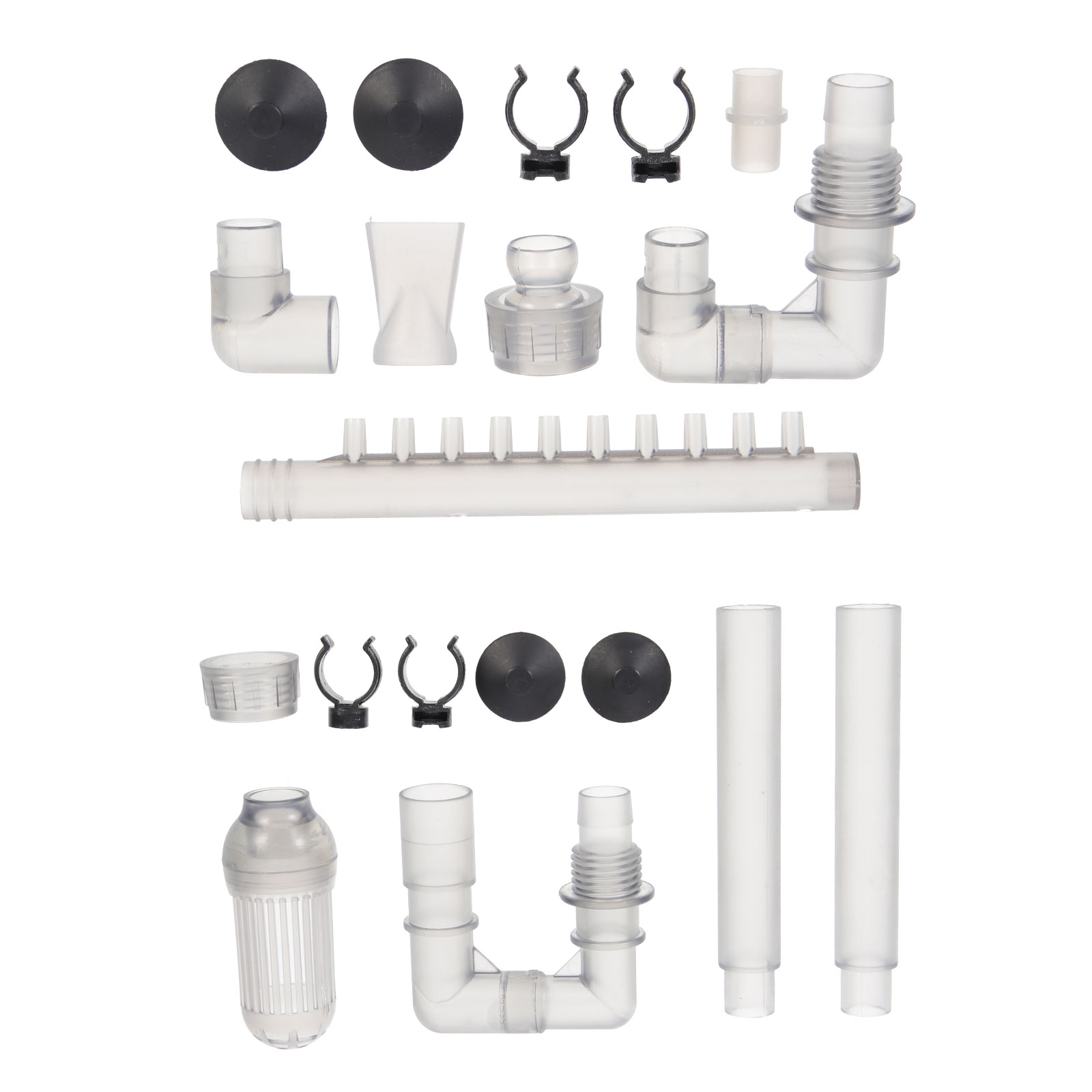 Plumbing Fittings Water Hose Filter Inflow Fish Tank Tube Suite Aquarium Outflow Abs Wave Maker for Work Tubing External