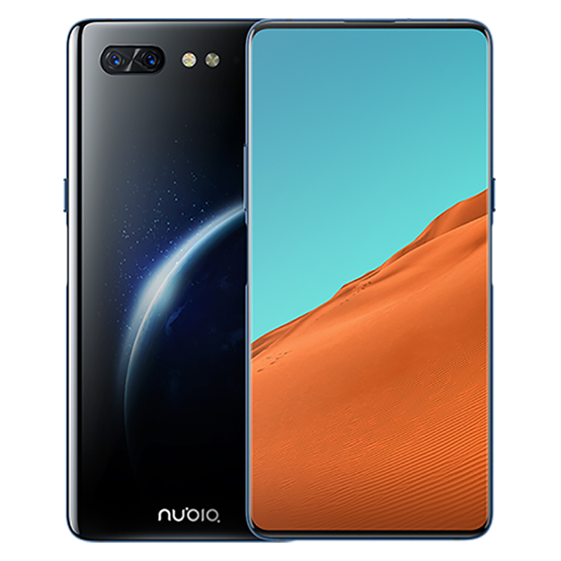 Original ZTE Nubia X 4G LTE Cell Phone 8GB RAM 128GB ROM Snapdragon 845 Octa Core 6.26" Full Screen 24.0MP OTG Full Touch Smart Mobile Phone