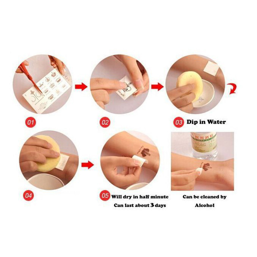 1pcs Christian Jesus Full Flower Arm Temporary Tattoo Sticker Body paint Water Transfer fake Tatoo sleeve