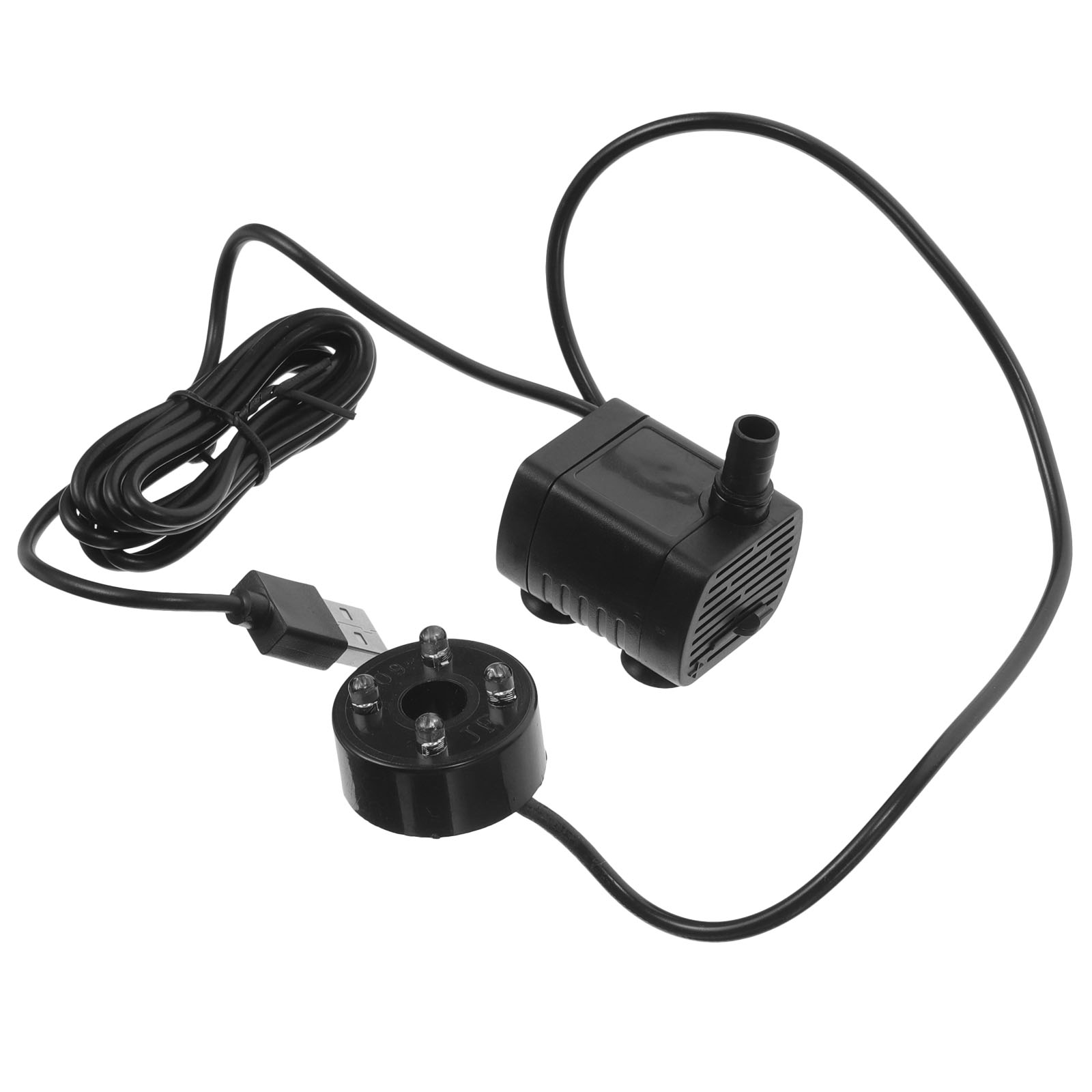 Mini Fish Tank Water Pump Small Fountain Submersible for Outdoor Plastic Pond Filter