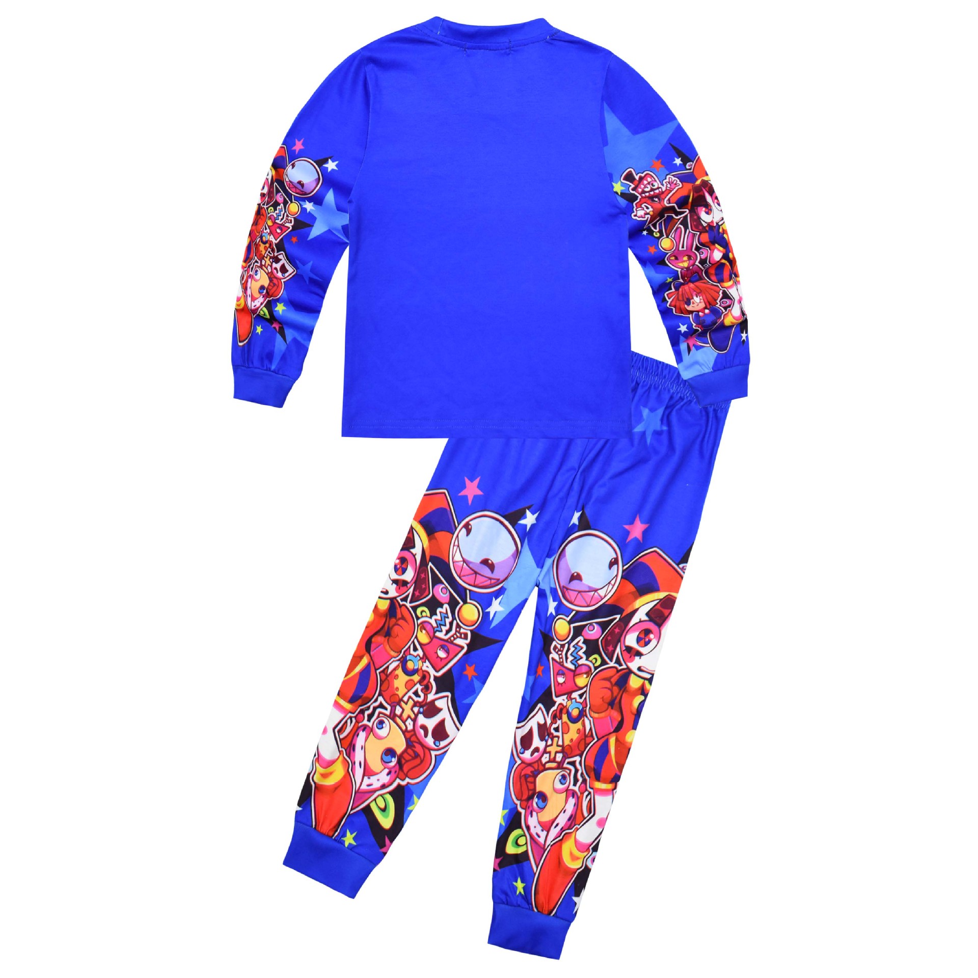 The Amazing Digital Circus Pajamas Boys Girl Top+Pant Sets Kids Pomni and Jax Clothes Set Toddler Clothing Baby Clothes