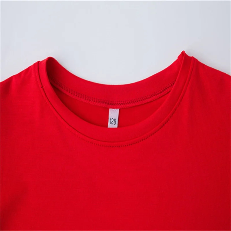 Childrens round neck Tshirt set for boys and girls aged 312 2D printed Haley casual fashion sports short sleevesshorts 240618