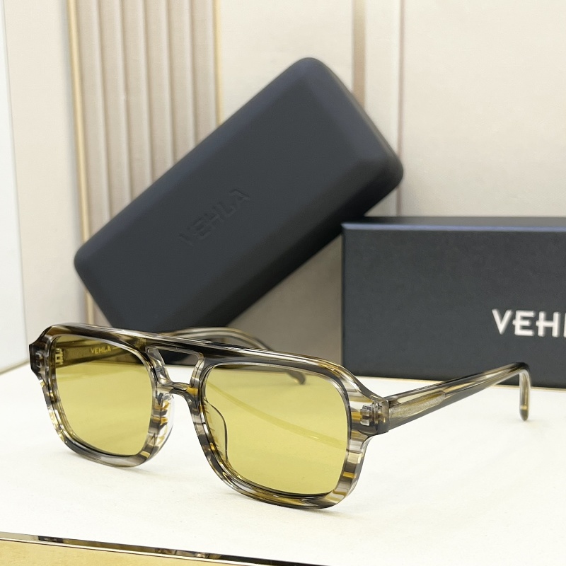 Top Quality VEHLA Sunglasses Designer Men Women Sun Glasses Super Star Driving Sunglass for Ladies Fashion Eyeglasses With Box DIXIE SIZE 53-17-140 Fr