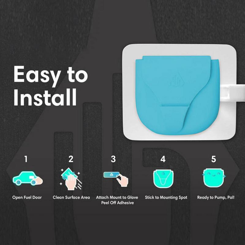 Magnetic Fueling Gloves Silicone Reusable Store Magnetic Gloves Durable Apply To Fuel Grip Mitts Filling Automobile accessory