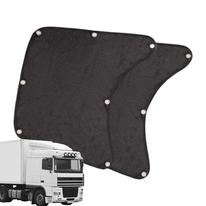 Auto Side Window Shade For Semi Truck Excellent Visibility Wide Usage Side Automotive Window Sunscreen Interior UV Protection