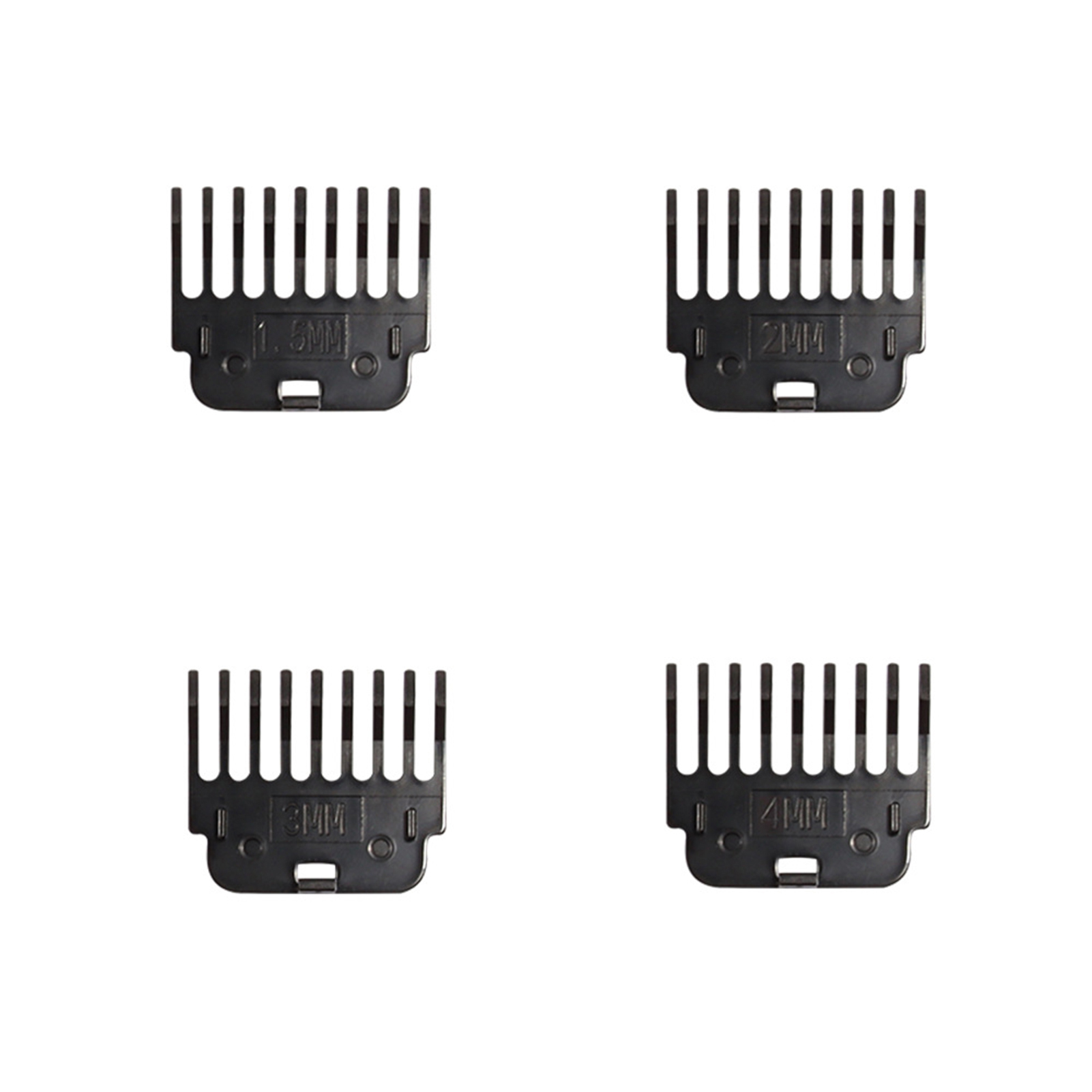 Pushing Haircut Limit Comb Set Hairline Guide Hair Trimmer Combs for Friends Neighbors Family Gift