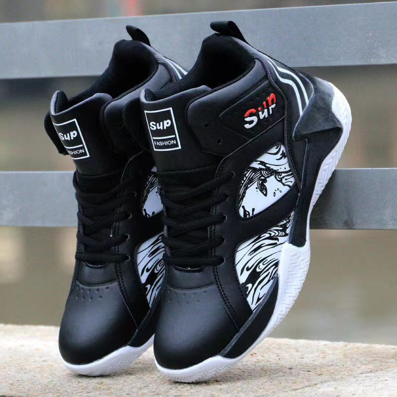 2024 New High Top Trend Wear resistant Sports Casual Student Basketball Fashion Shoes Free Shipping