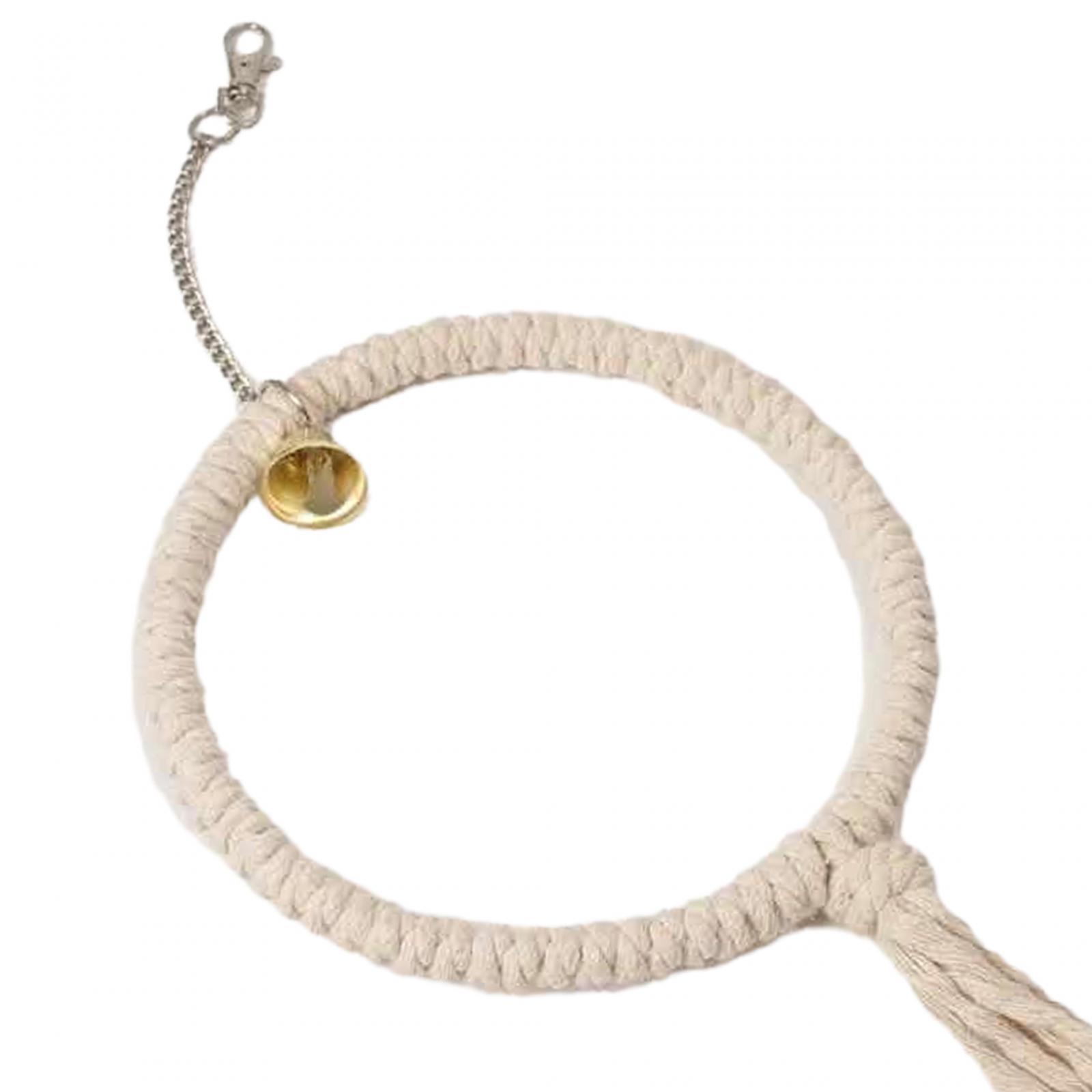Circle Ring Support Bird Rope Perch Encourage Foot Exercise Nest Swing Parrot