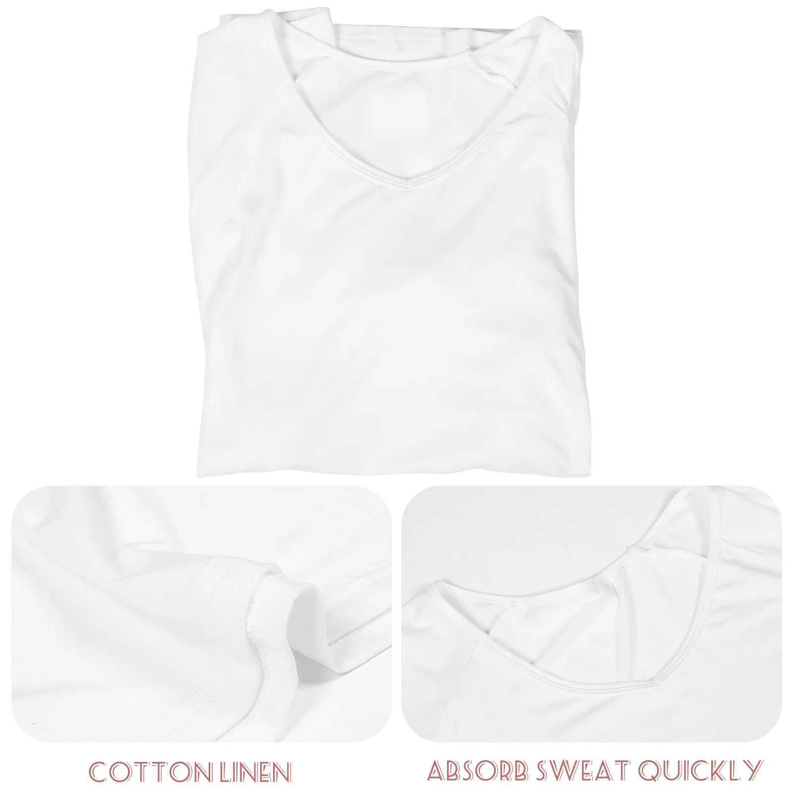 Tap Out Shirts Men Blouses Sweat Tshirt Comfortable Undershirt with Cushion Underarm Proof Pad Tshirts White Womens 240626