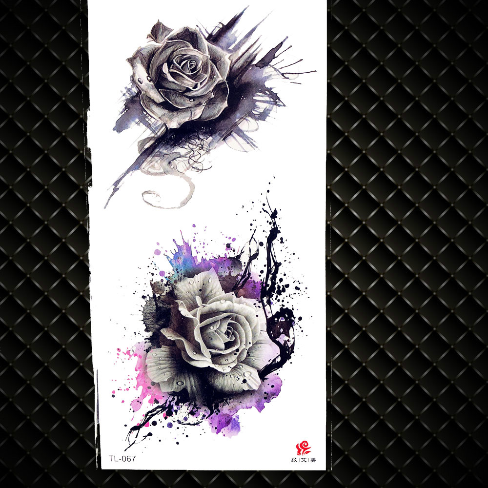 Small Inspired Words Fonts Temporary Tattoos Fake Sticker For Kids Children Waterproof Tattoo Body Art Arm Tatoos Paper Clavicle