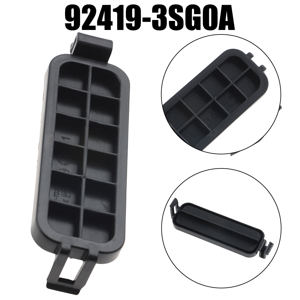 1pc Car Cabin Air Filter Cover 92419-3SG0A For Nissan For Sentra 1.8L CVT FE CVT S CVT SL CVT SR CVT SV MT S 2013 - 2018