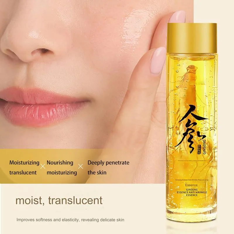 Ginseng Extract Liquid,Korean Red Ginseng Anti Aging,Moisturizer, Fighting Collagen Loss, Reduces Wrinkles, Improves Sagging