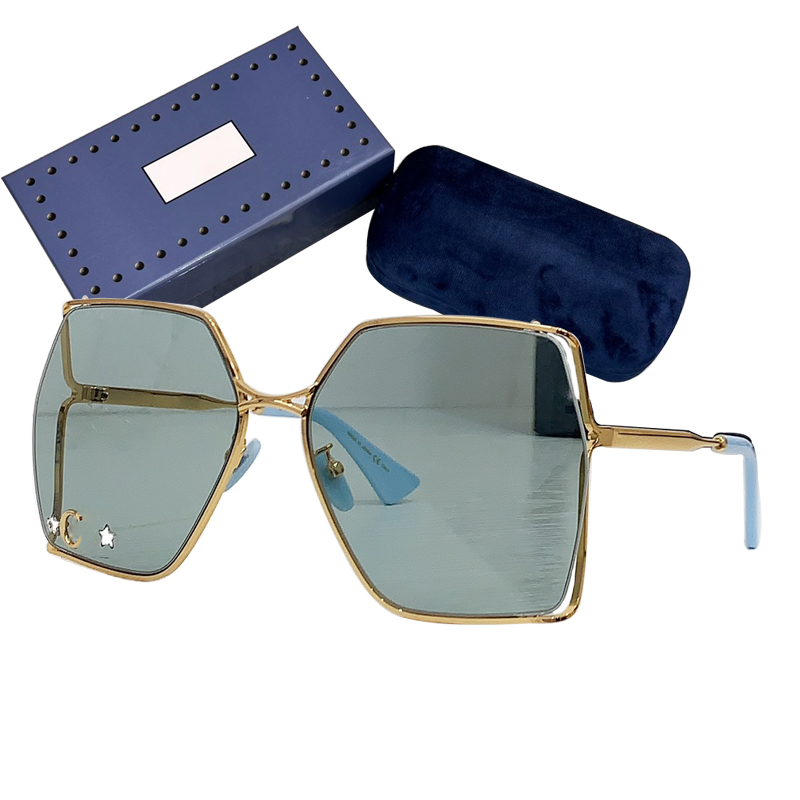 luxury designer sunglasses men women 0817 Butterfl design uv400 popular Colored jelly outdoor womens sun glasses original quality famous brand come with origin box