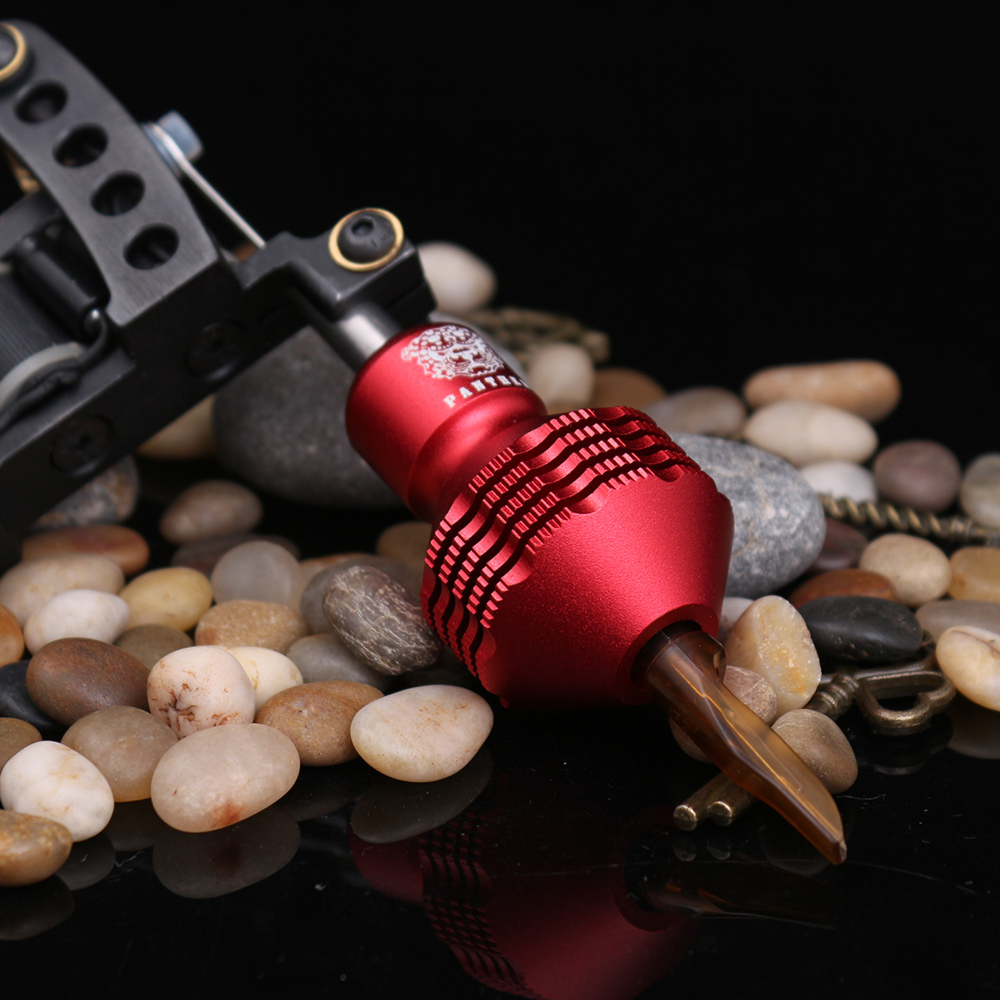 New Tattoo Grip GP21 Grip Aluminum Red Color Self-Lock Grip Professional Tattoo Supply