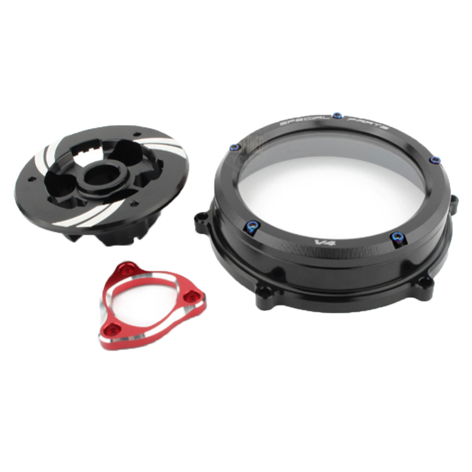 Motorcycle Clutch Cover Engine Racing Spring Retainer R Protector Guard For Ducati Panigale 1100 V4 Anniversario 916 2019-2021