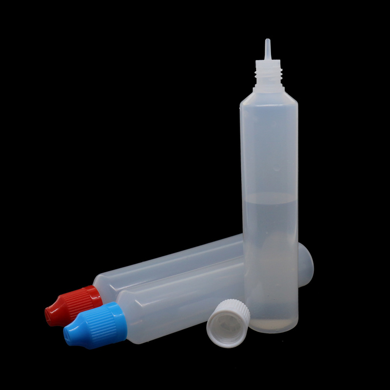 LDPE 20PCS/lot 30/60ML Empty Drooper Bottle With Childproof Cap Plastic Dropper Bottle Pen Style Eye E-liquid Bottle With Funnel