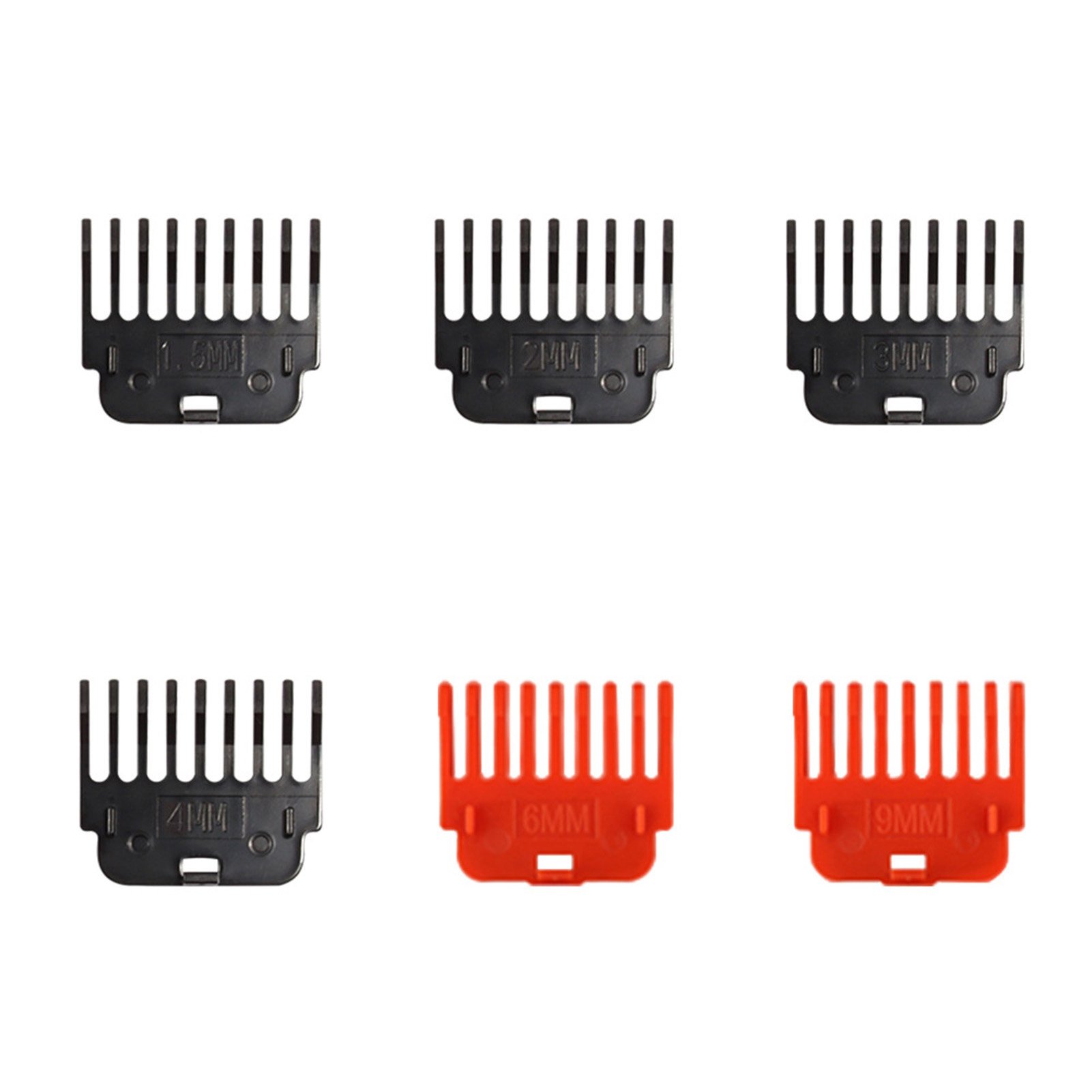 Pushing Haircut Limit Comb Set Hairline Guide Hair Trimmer Combs for Friends Neighbors Family Gift