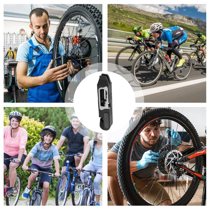 Mini Ratchet Wrench Bike Cone Wrench Tire Lever Remover Tire Repair Tool Bicycle Accessories For Road Bike And Mountain Bike