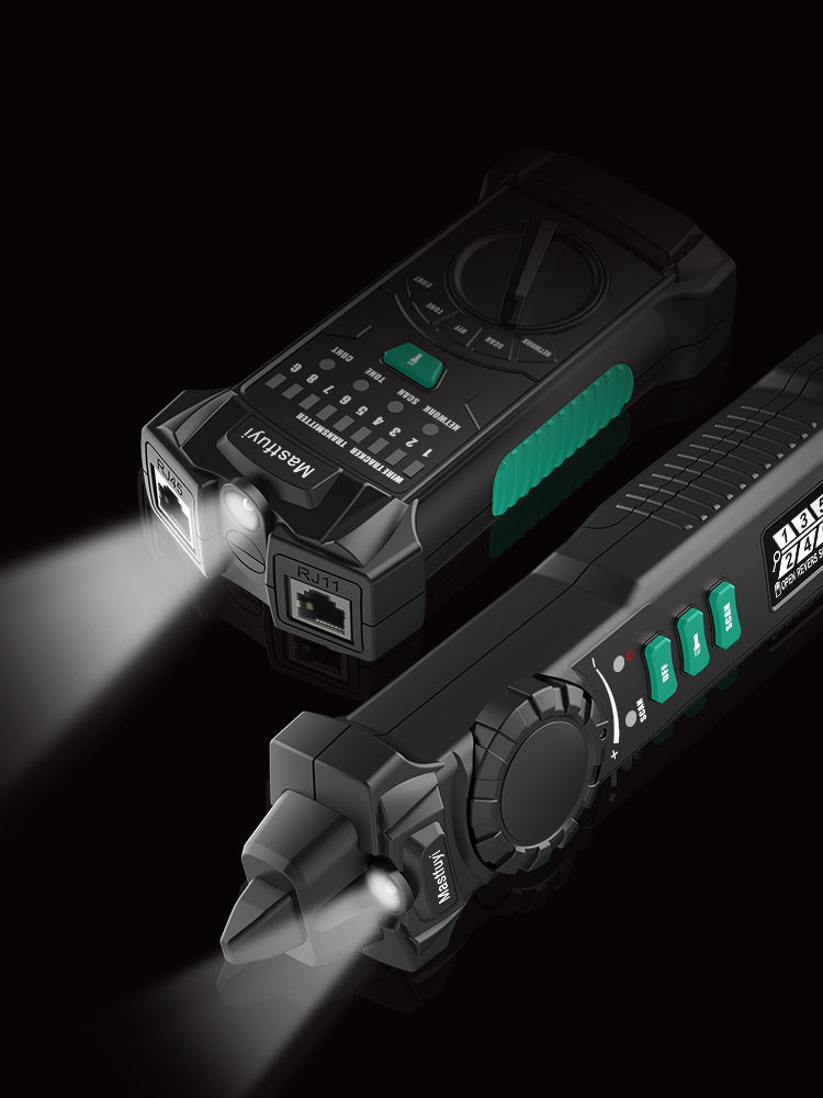 FY8172 Cable Tracker Cable POE Wire Checker Cat5 Cat6 Test Network Tool Telephone/Network Cable Wire Tracker Toner Lan Tester