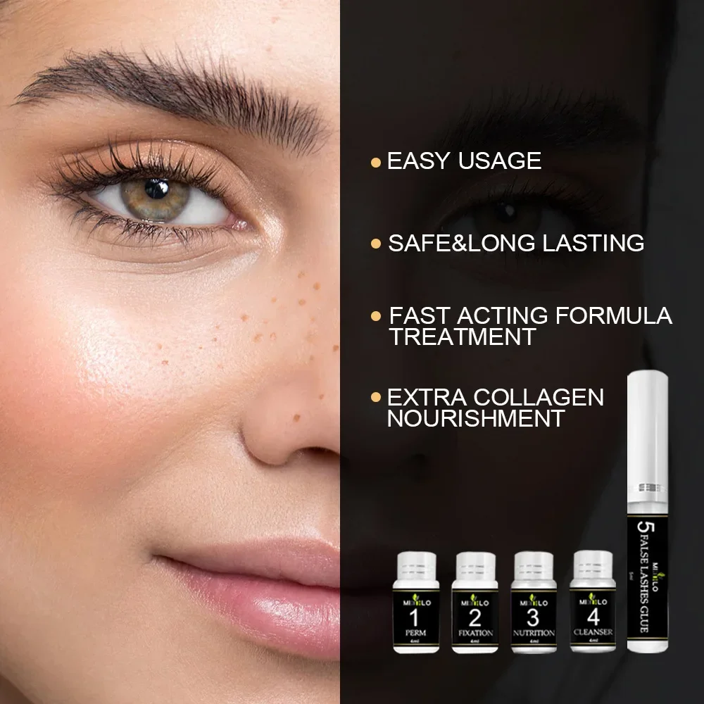 Spot 3D Effect Eyebrow Lift Portable Travel Kit 1PC Eyebrow and Eyelash Mask Kit Safe Eyebrow Lift Professional Beauty Salon