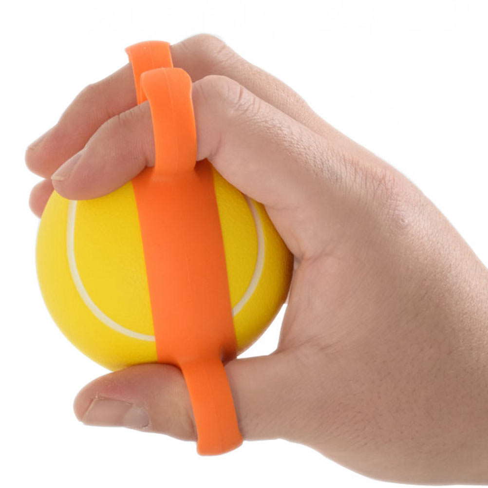 Five Finger Grip Ball Forearm Exerciser Hand Expander Wrist Muscle Booster Guitar Tools Brush
