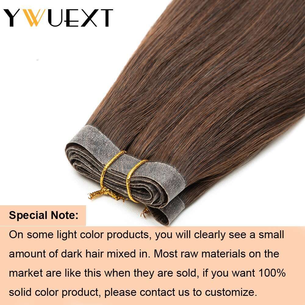 Invisible Long Tape PU Skin Human Bundles No Glue Real Natural Hair Seamless 12-20 Inches 80Cm Weft For Salon Supply