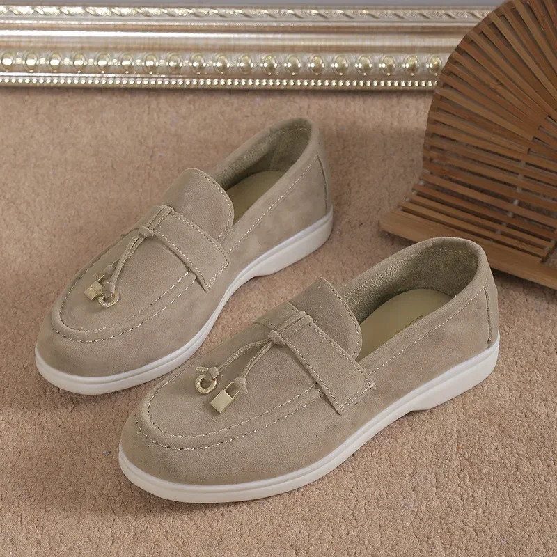 Casual Plus Size 43 Flats Shoes for Womens Comfortable Work Womens Shoes Breathable Loafers Zapatos De Mujer 2024 240930